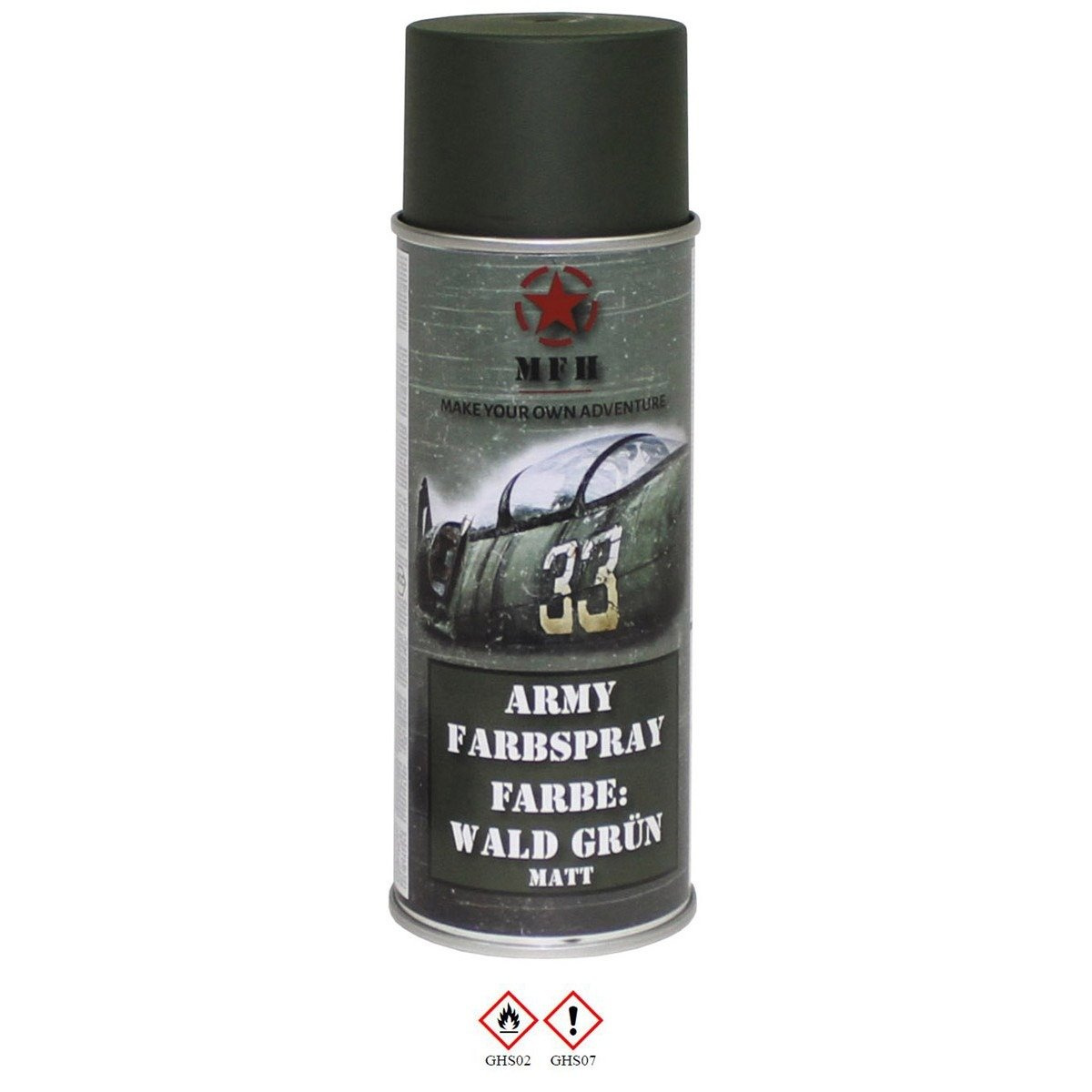Army Spray Paint, FOREST GREEN, mat, 400 ml Military Tactical \ Other