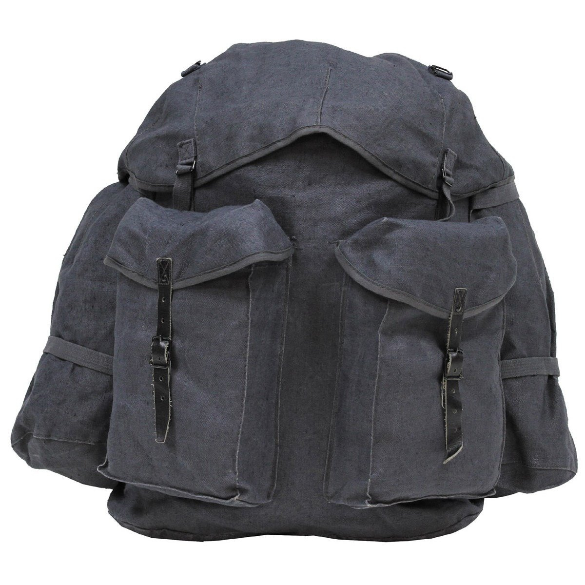 Italian backpack, blue/grey, with straps, used 55 cm x 35 cm x 25 cm