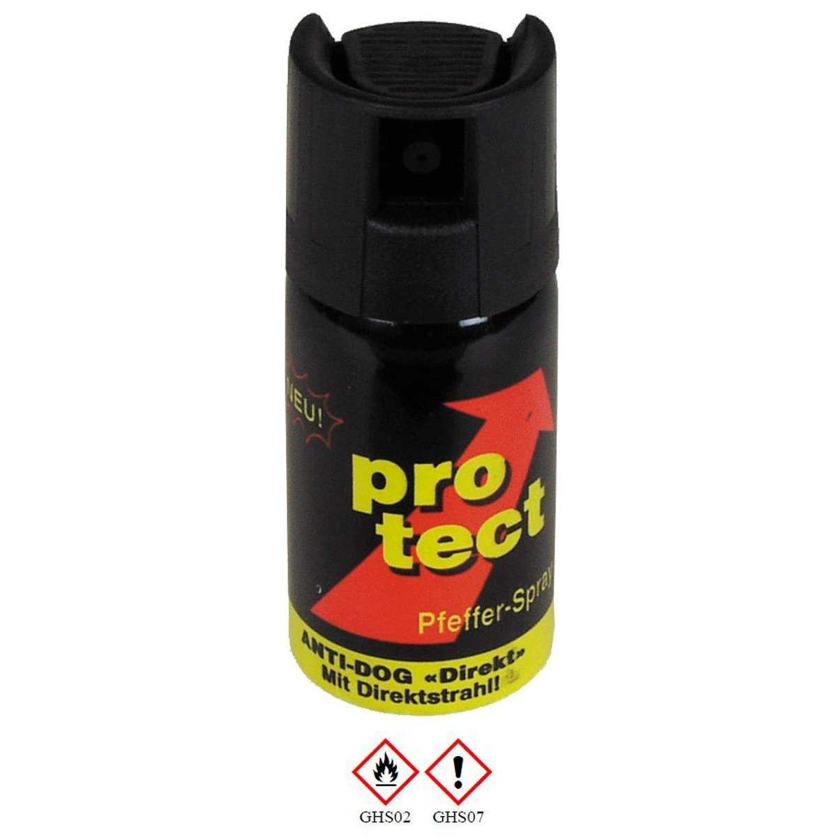 Pepper Spray, direct, 40ml, spray bottle(SALES ONLY IN EU) Police