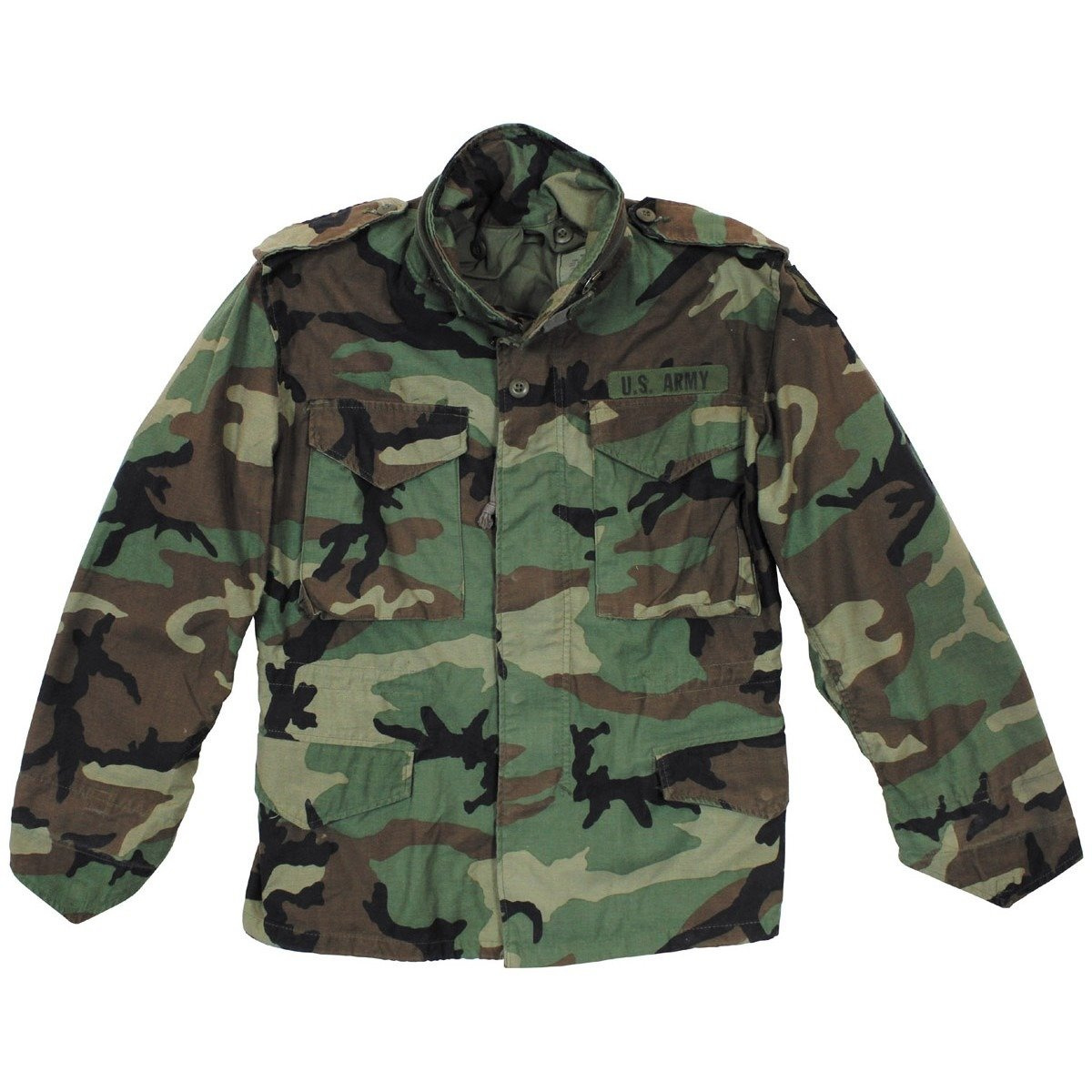 US Field jacket M65, NY/CO, woodland, used Military Surplus \ Used