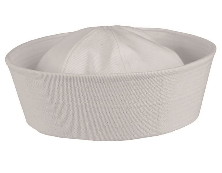 US WHITE NAVY SAILOR HAT White Apparel \ Headwear \ Visor Hats