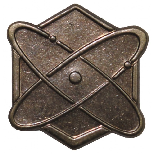 CZ/SK metal badge, bronze, like new