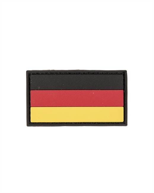 PVC 3D PATCH WITH HOOK&LOOP CLOSURE - FLAG OF GERMANY - Mil-Tec® - SMALL