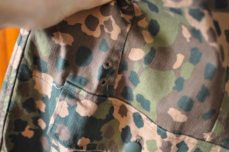 Jacheta Field M44 WWII, Pea Camo - repro Jacheta Field M44 WWII, Pea Camo - repro