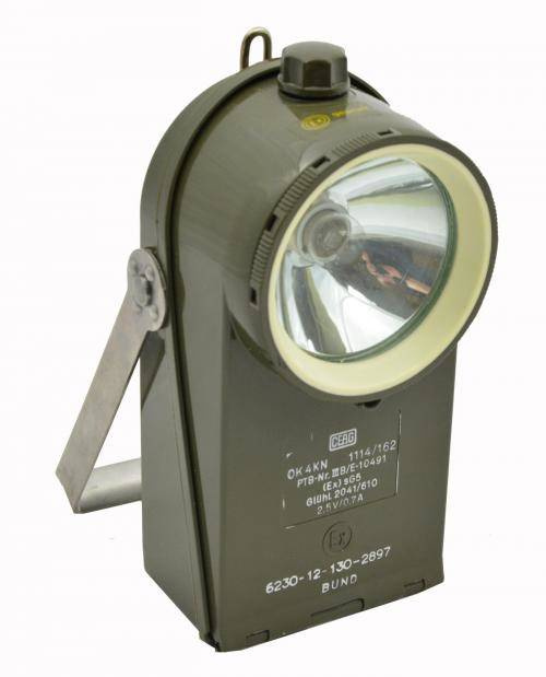 GENUINE GERMAN ARMY HANDLAMP OD MILITARY SURPLUS NEW Military