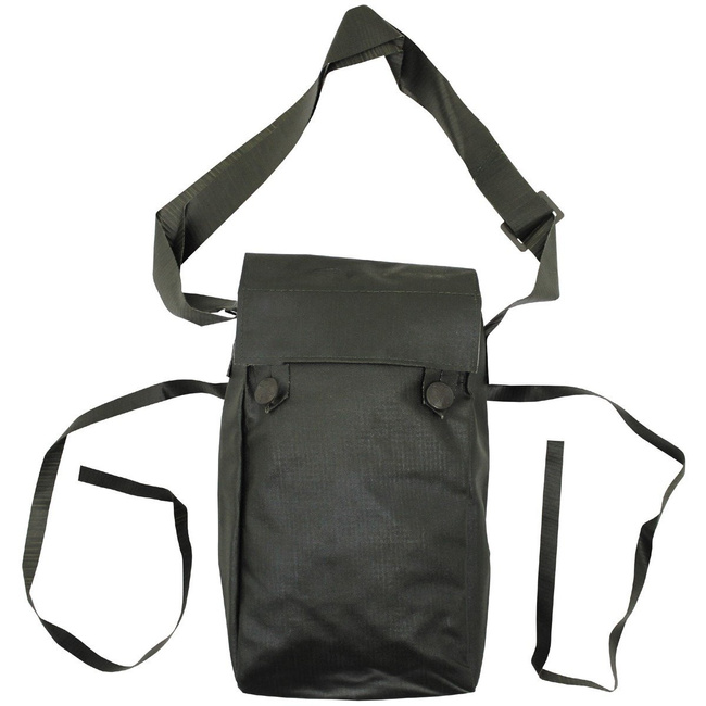 Gas mask bag Military surplus from Czech Slovak army OD green Like new Military