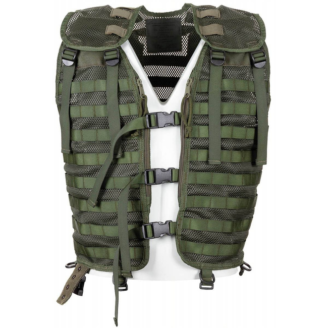 NETHERLANDER TACTICAL VEST MILITARY SURPLUS USED OD GREEN OD