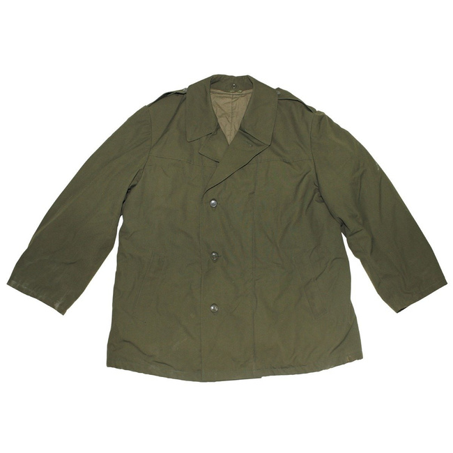 CZ/SK FIELD JACKET WITH LINING OLIVE MILITARY SURPLUS USED