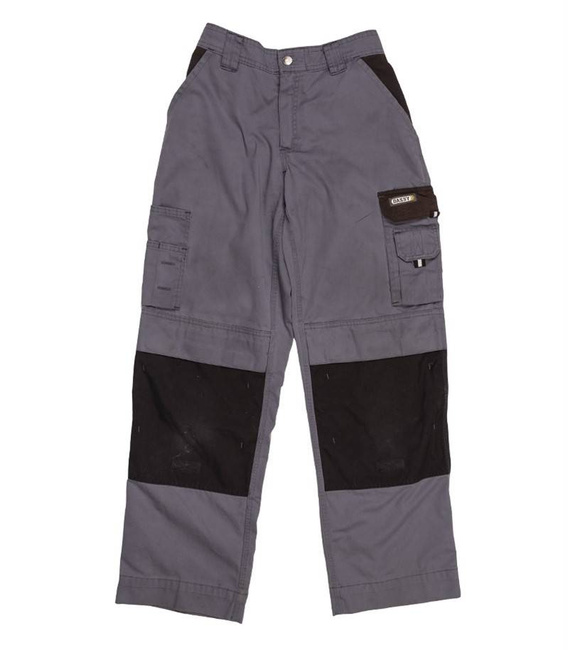 GERMAN WORK PANTS GREY/BLACK MILITARY SURPLUS USED Military