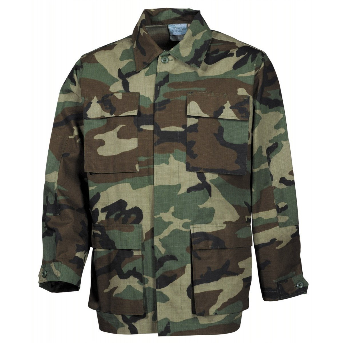 US BDU Field Jacket, Rip Stop, Woodland Apparel \ Jackets \ Parkas
