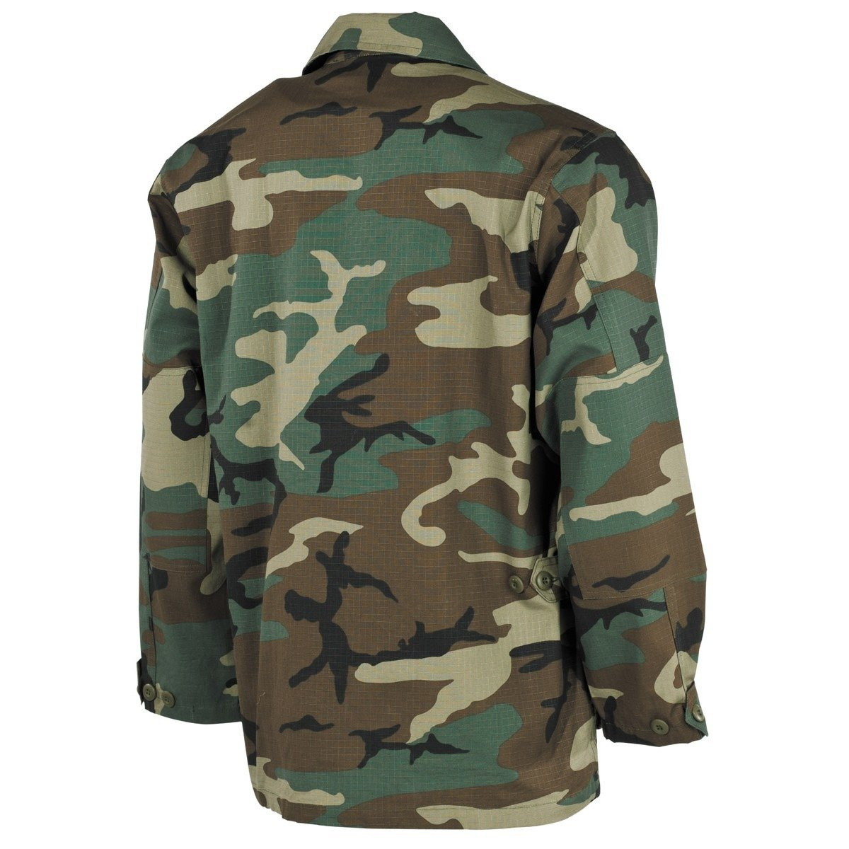 US BDU Field Jacket, Rip Stop, Woodland Apparel \ Jackets \ Parkas