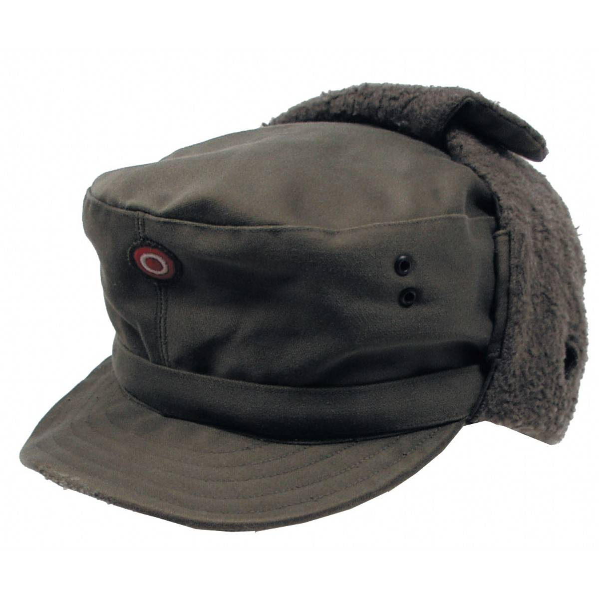 AT WINTER CAP OD GREEN USED Military Surplus \ Used Clothing