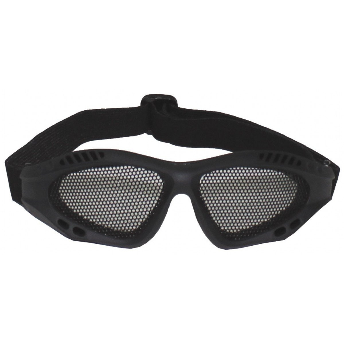 Airsoft Goggles, steel mesh, black, Deco Eyewear \ Motorcycle Goggles