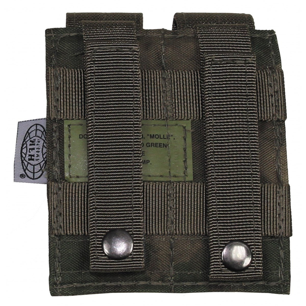Ammo Pouch, double, "Molle", small, HDT camo green Camo Military Tactical \ Bags & Pouches