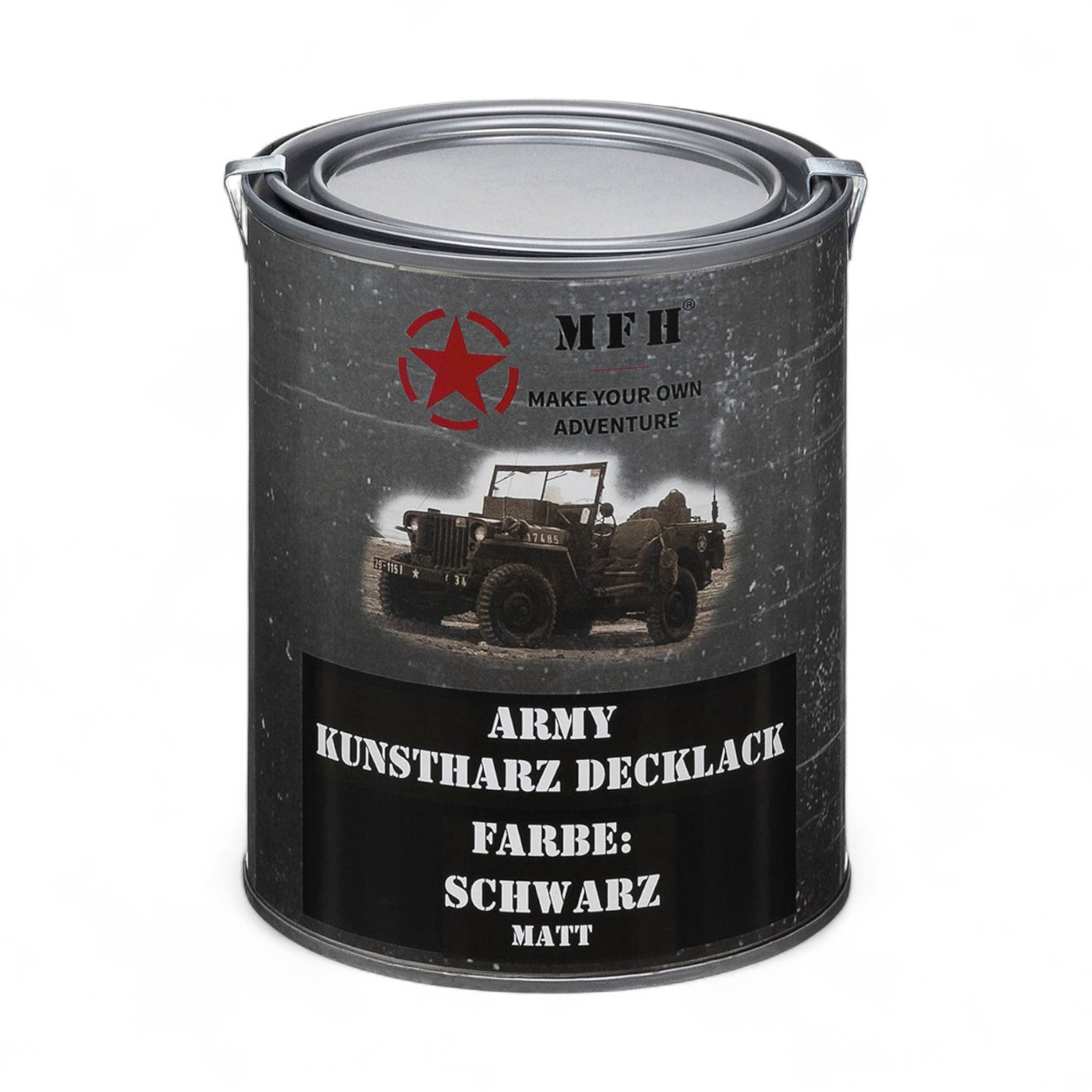 Army Paint, BLACK, mat, 1 liter Military Tactical \ Other Equipment