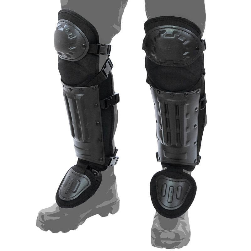 BLACK ANTI RIOT LEG PROTECTION Police, EMS & Fire \ Protection \ Anti