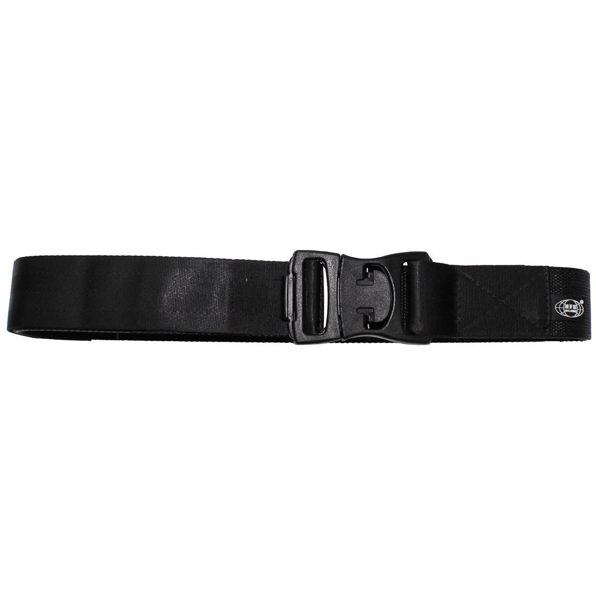 Belt "Operation", black, 5 cm wide Black Apparel \ Belts Outdoor