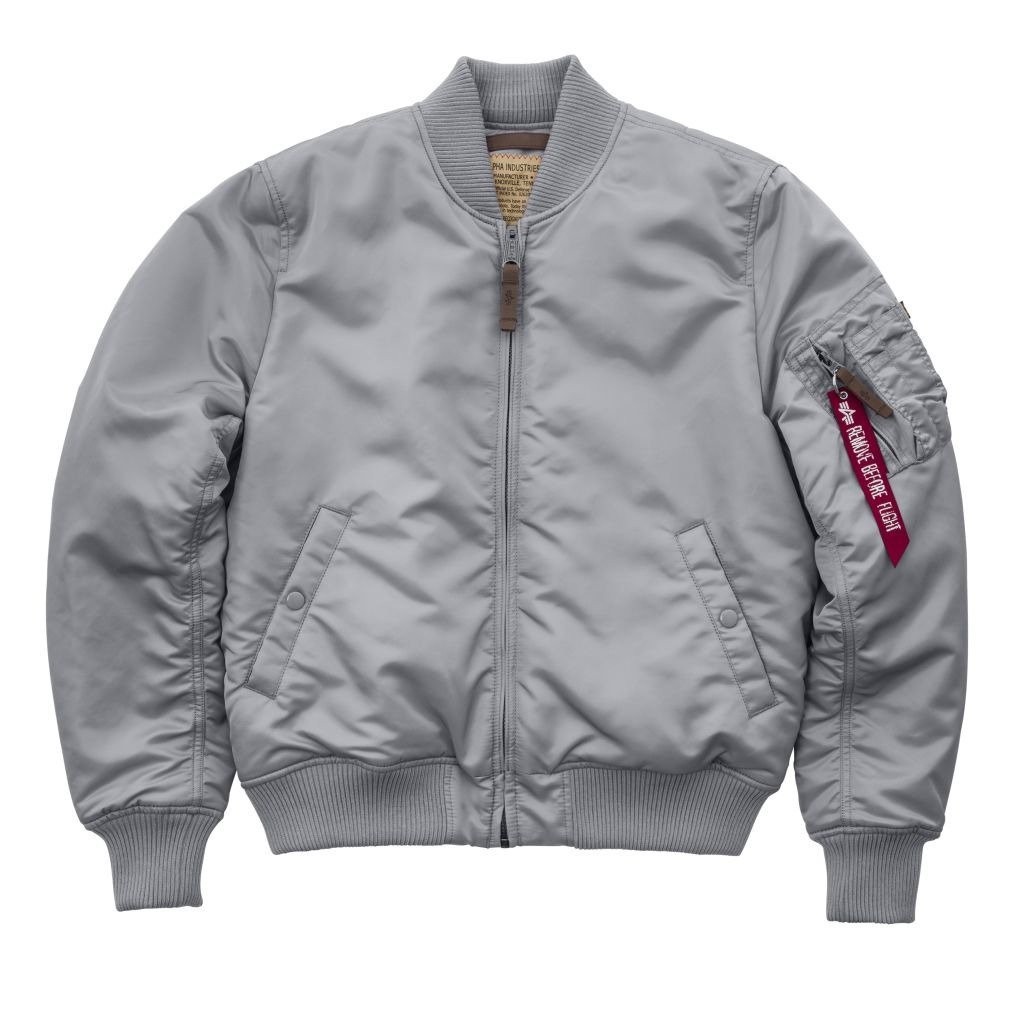Bomber & Flight Jacket MA1 VF 59 Alpha Industries silver