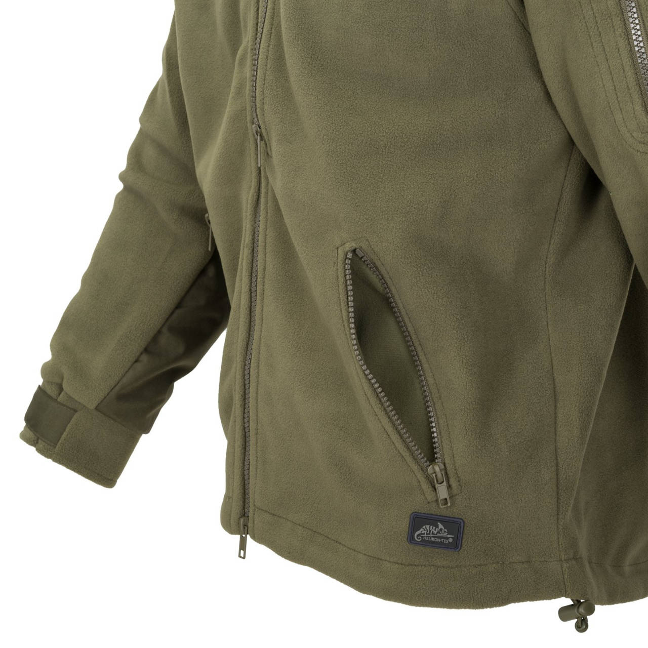 CLASSIC ARMY Jacket Fleece Olive / Black Black/Olive Trekking