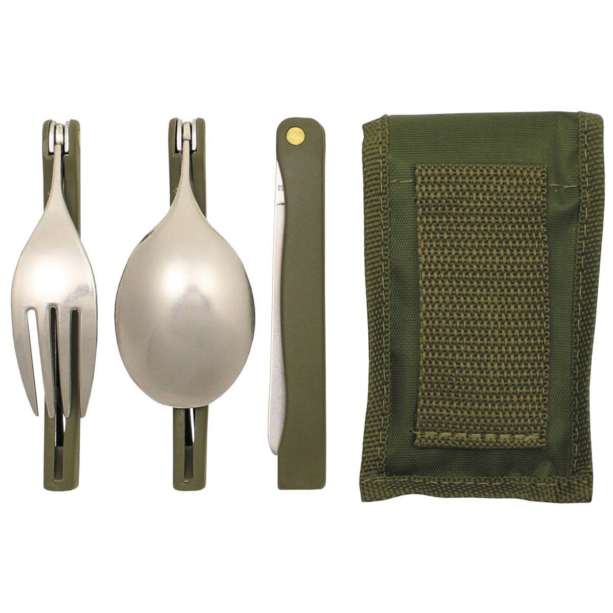 Cutlery Set "Camping", foldable Trekking \ Camping \ Camping