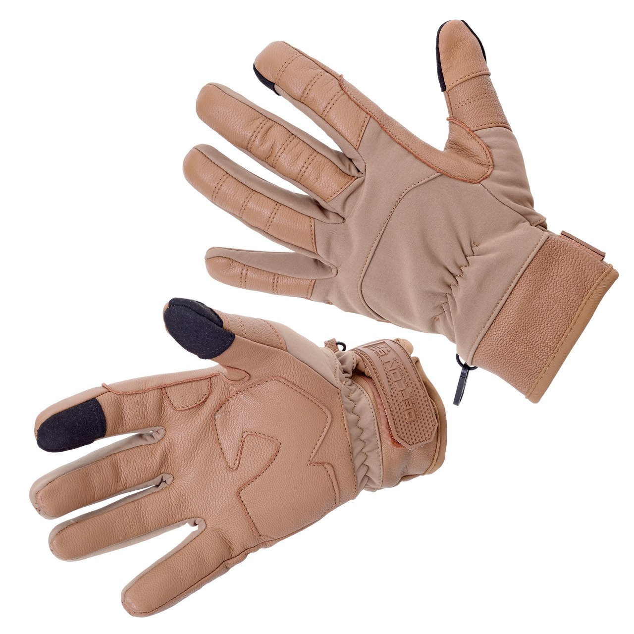 DEFCON 5 SOFTSHELL THERMAL INSULATED GLOVES Coyote Coyote Apparel