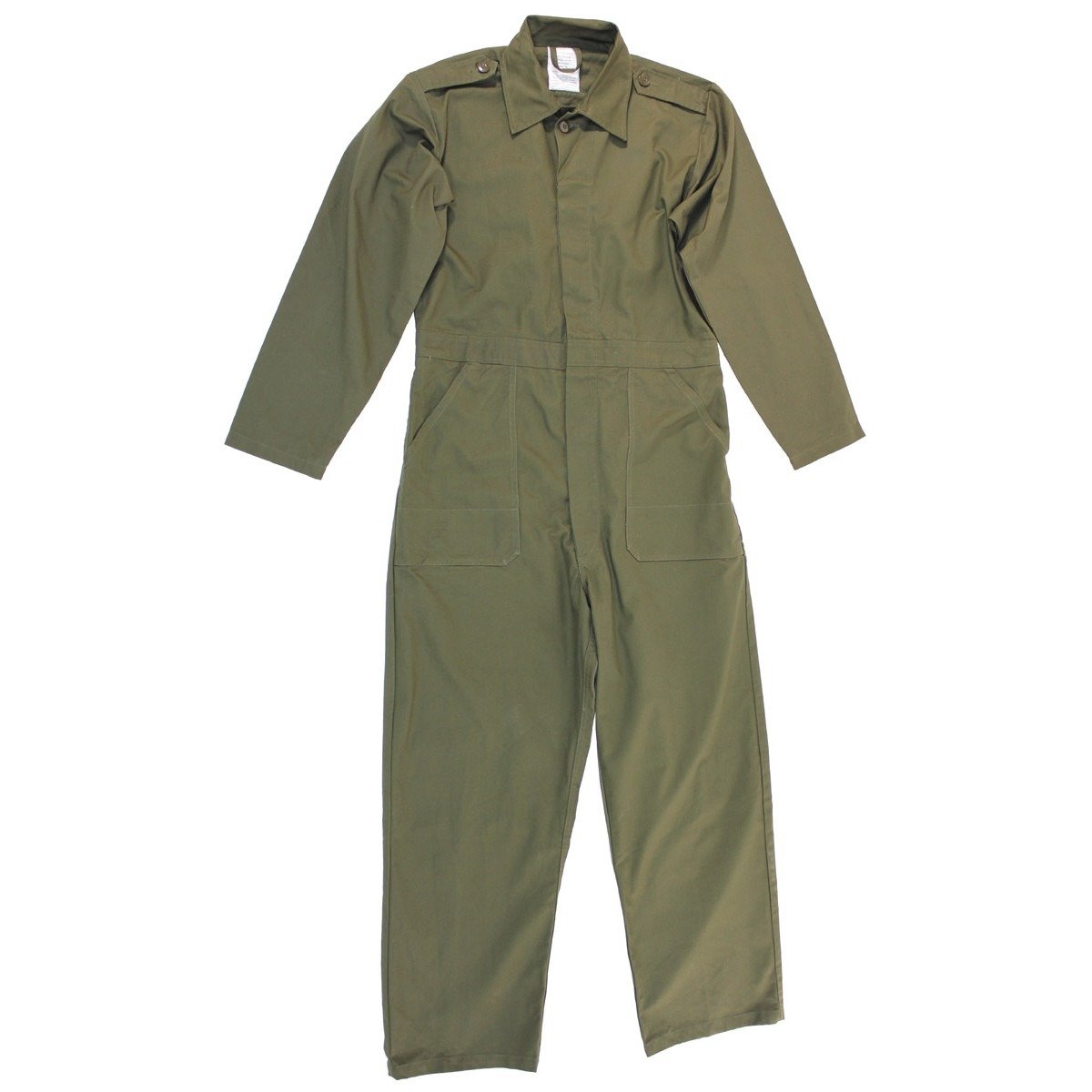 Dutch mechanic coverall, OD green, used | Military Surplus \ Used ...