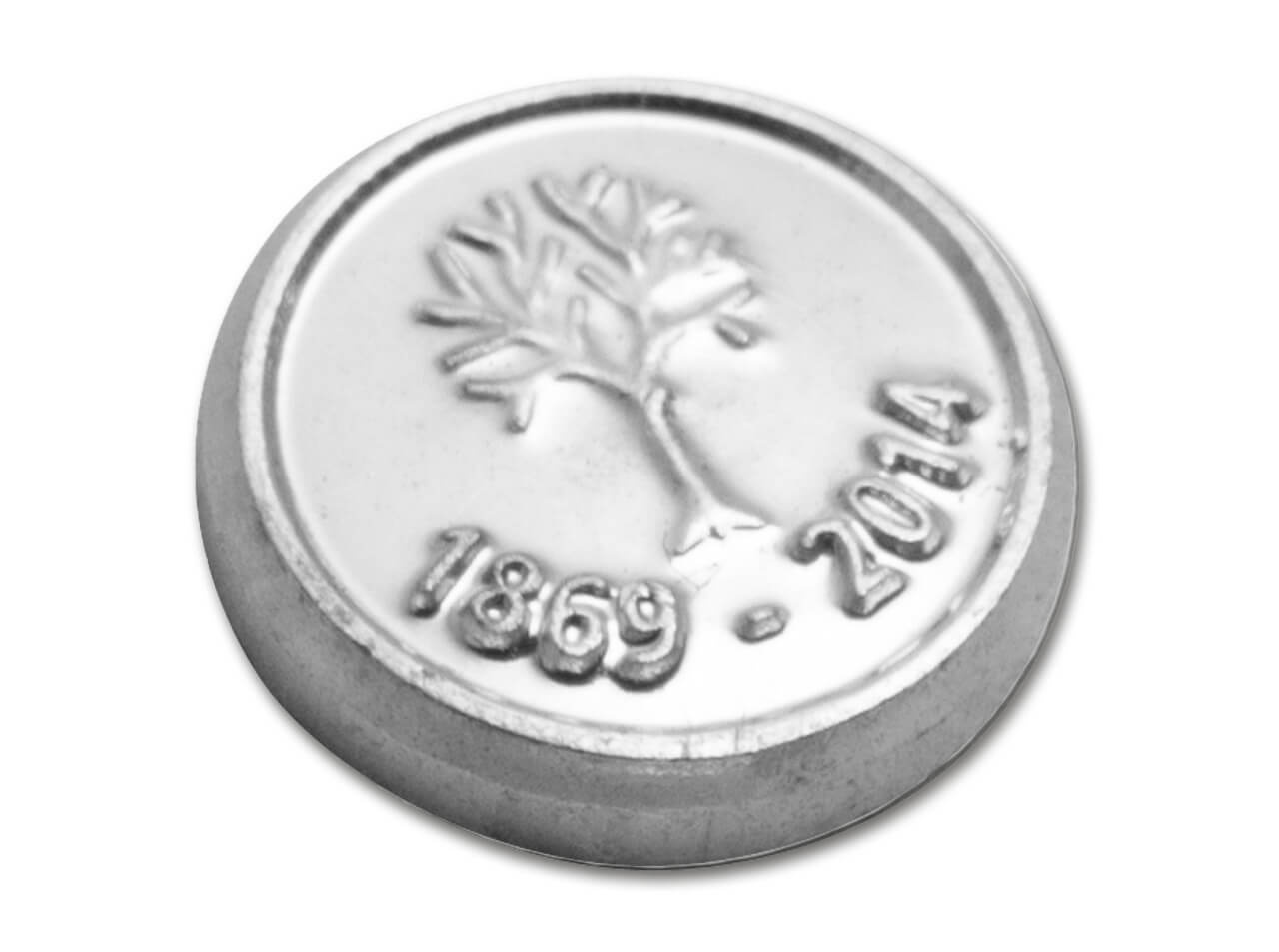 Emblem 6,5 mm silver Böker Silver Apparel \ Warq Accesories