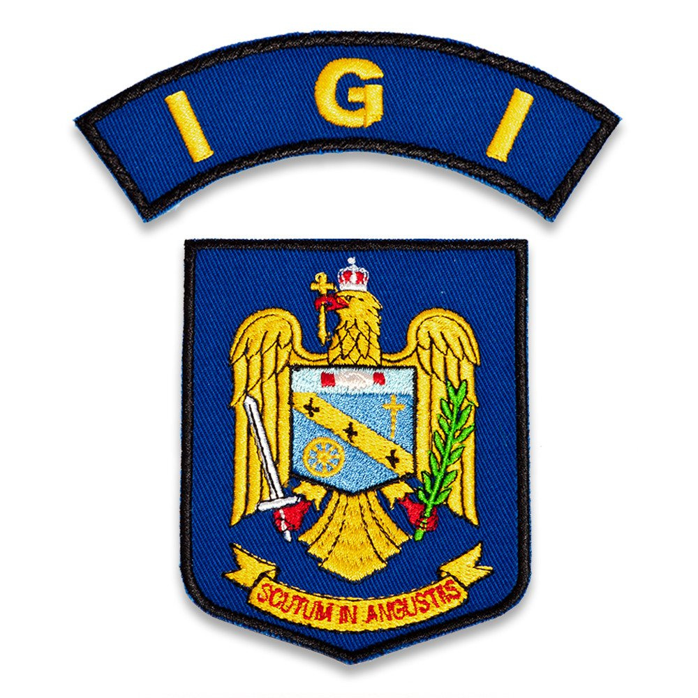 Emblems sleeve Inspectorate General for Immigration IGI Police, EMS