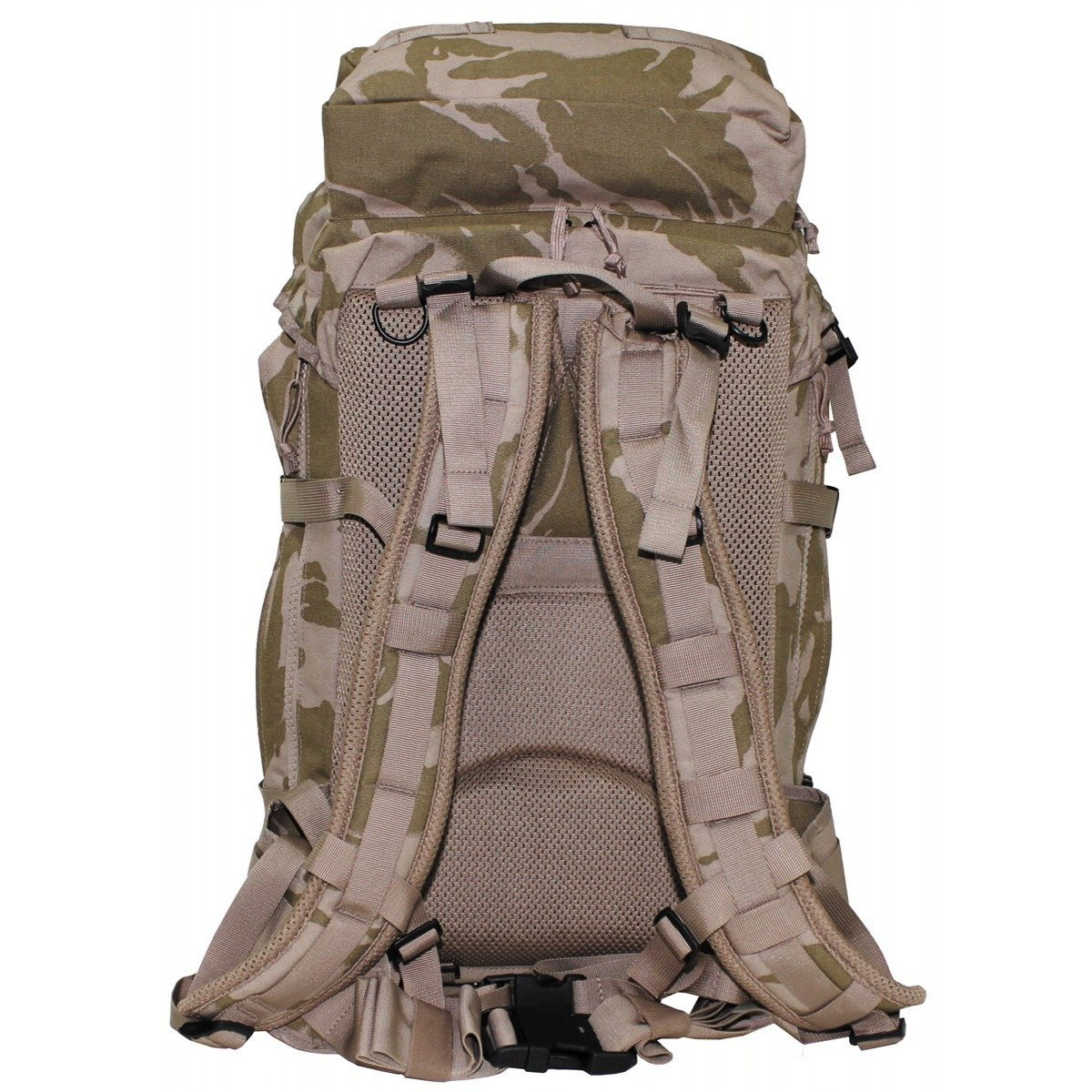 GB Backpack, DPM desert, "Mortar Ammunition", used 45 l Military