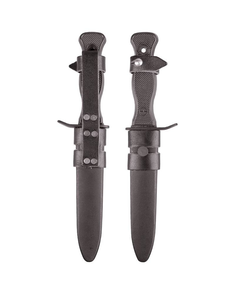 GERMAN COMBAT KNIFE MilTec® BLACK Knives \ Fixed Blade Knives