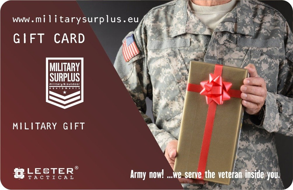 Gift Card Voucher Military Surplus Sale Outdoor Survival \ Accesories/Gifts militarysurplus.eu