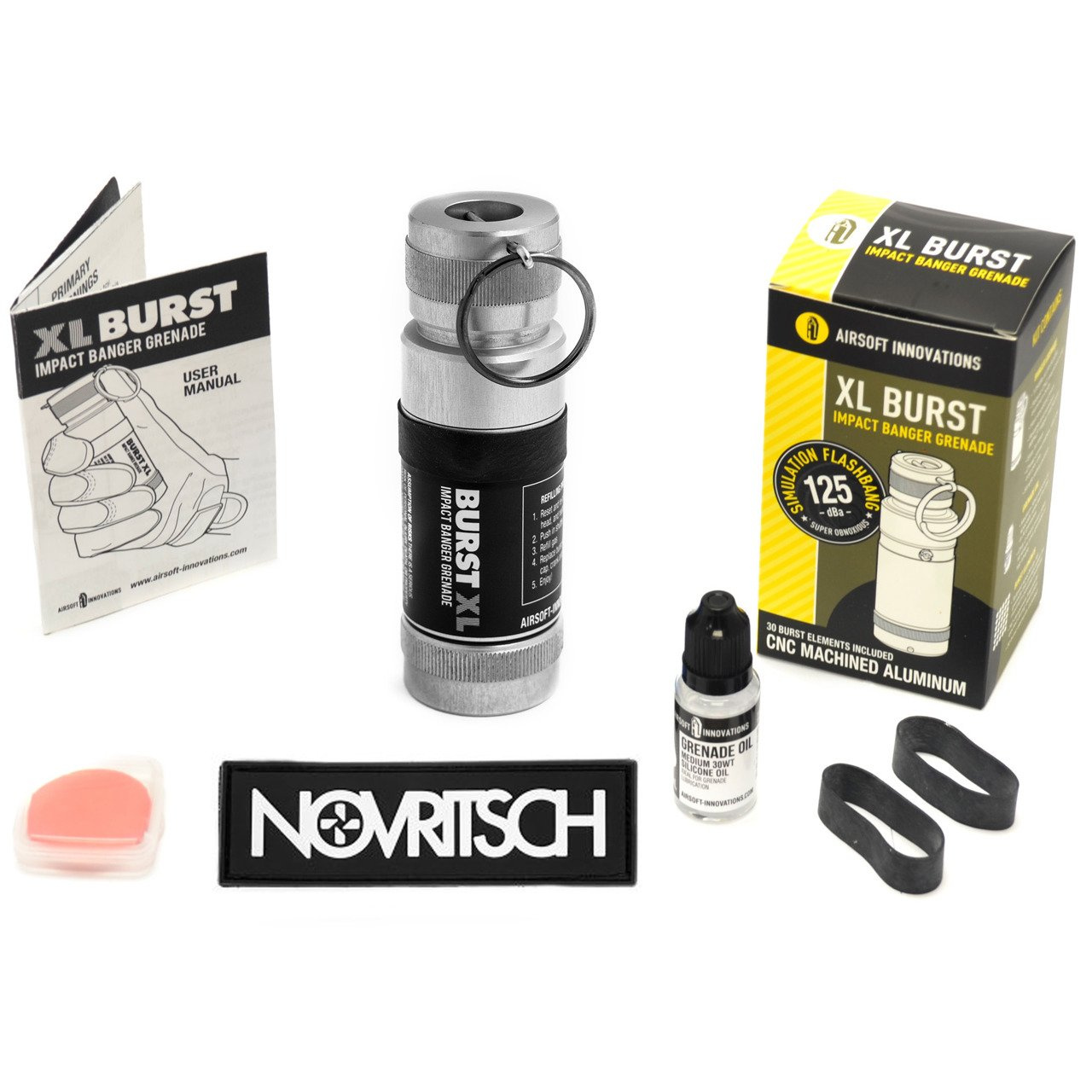 Grenade Airsoft Innovations XL Burst Novritsch Edition Airsoft