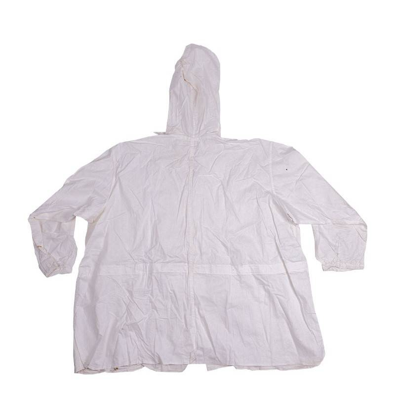 HOODED PARKA SNOW CAMO MILITARY SURPLUS EAST GERMAN ARMY USED