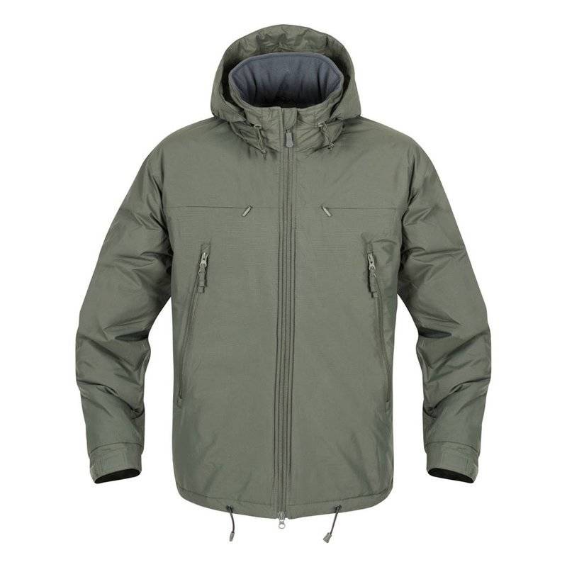 HUSKY Tactical Winter Jacket - Climashield® Apex 100g - Alpha Green ...