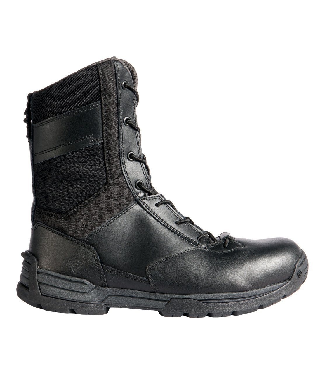 MEN’S 8” SIDE ZIP DUTY BOOT Police, EMS & Fire \ Footgear \ Boots Footwear \ Boots \ Black