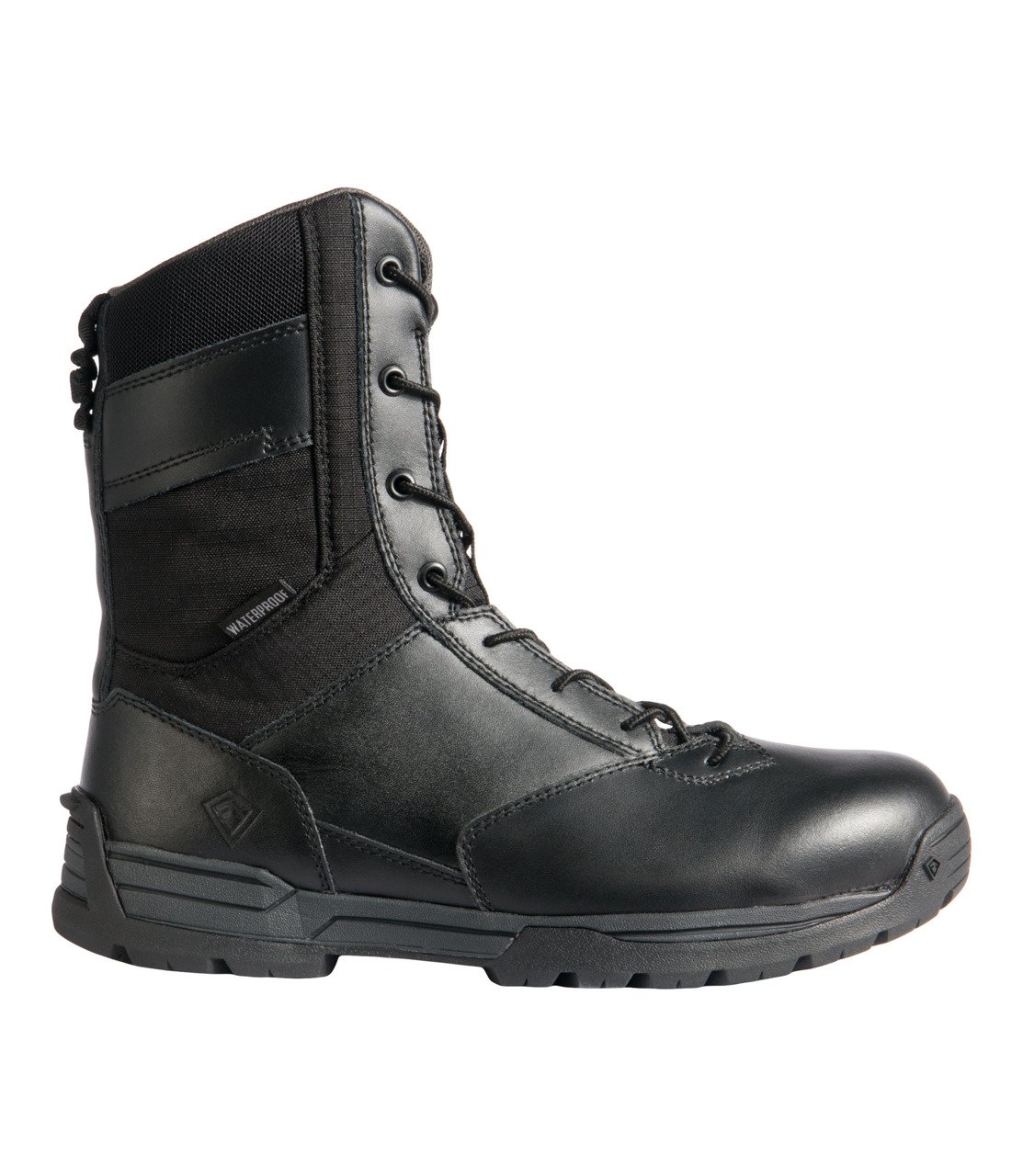 MEN’S 8” WATERPROOF SIDE ZIP DUTY BOOT | Footwear \ Boots \ Black ...