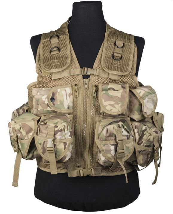 Multicam VEST TACTICAL (9 POCKETS) Military Tactical \ Tactical Vests