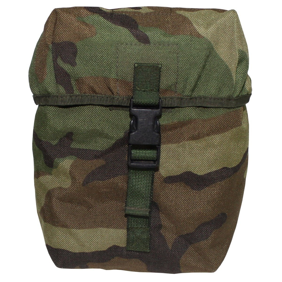 NL utility pouch, "Molle", big, camo, used Military Surplus \ Used