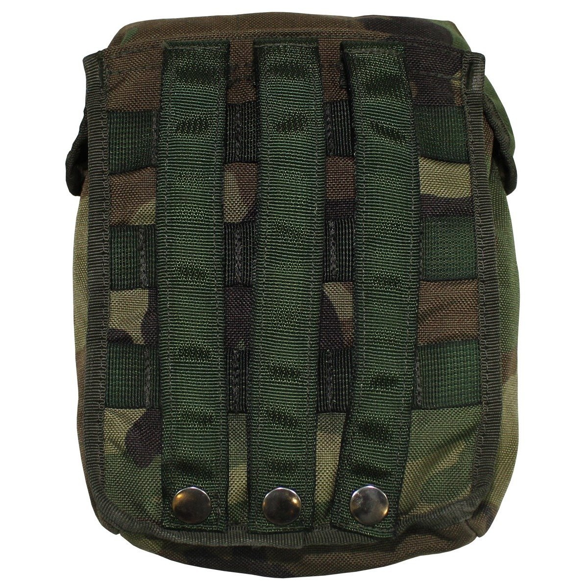 NL utility pouch, "Molle", big, camo, used Military Surplus \ Used
