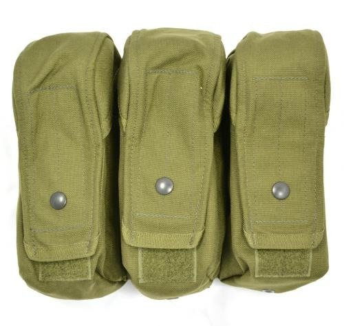 O.D. BLACKHAWK AK M4 TRIPLE MAG POUCH LIKE AS NEW Military