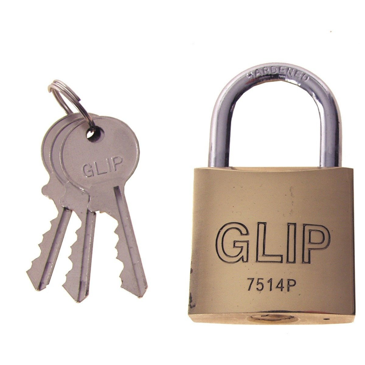 Padlock, metal, 3 keys, 6x4 cm Trekking \ Accessories \ Miscellaneous