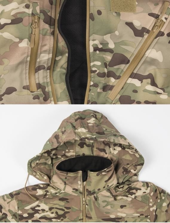 SCU 14 Multicam SOFTSHELL JACKET Multicam Apparel \ Jackets \ Cold