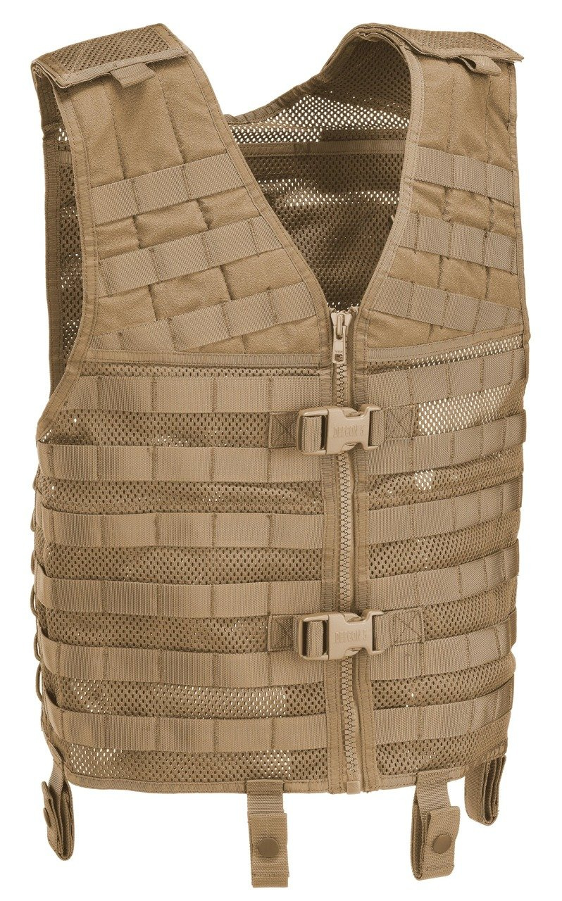 TACTICAL MOLLE ARMOUR, ARMOR VEST Coyote Tan Military Tactical