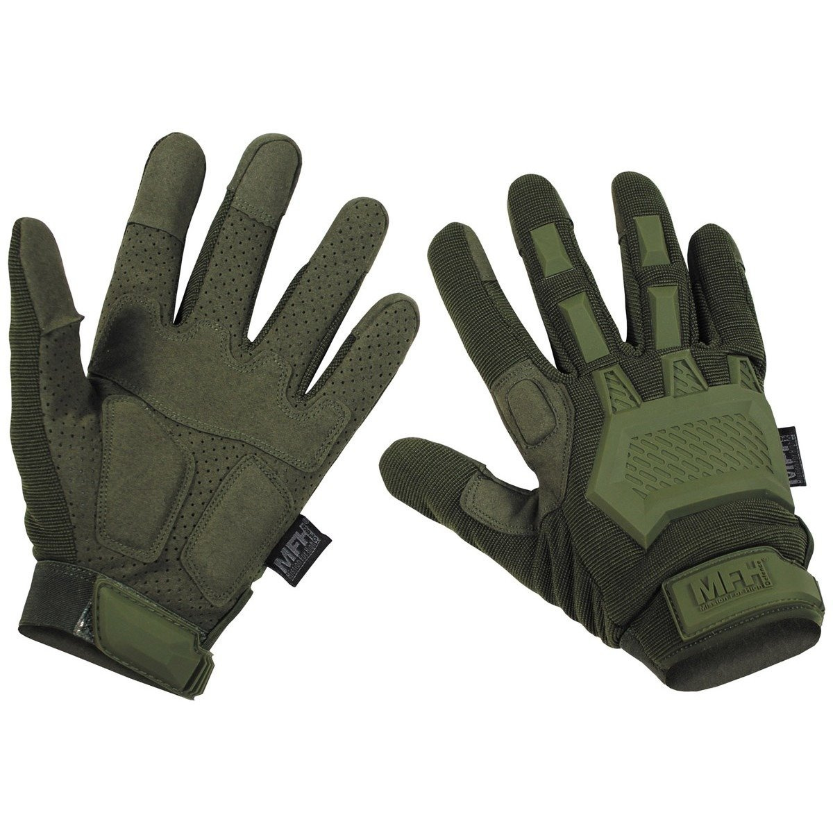 Tactical Gloves, Action, OD green Police, EMS & Fire \ Protection