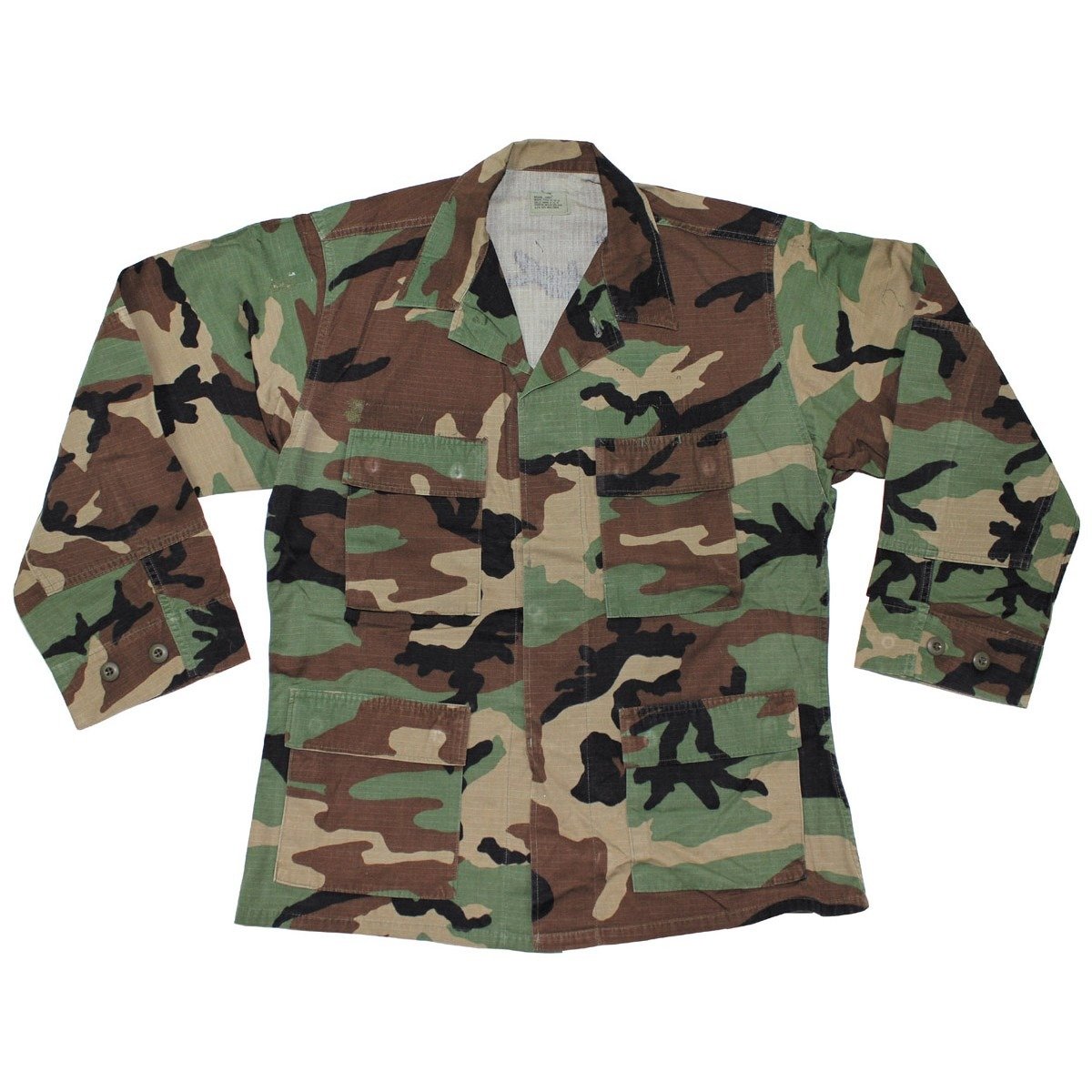 US BDU jacket, woodland, used | Military Surplus \ Used Clothing ...
