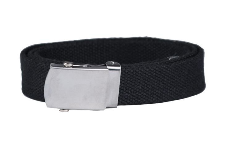 US Black BELT ′SMALL′ 25 MM Black Apparel \ Belts \ Trouser Belts