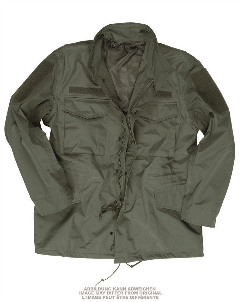US OD M65 3LAYER LAMINATE FIELD JACKET Apparel \ Jackets \ Field