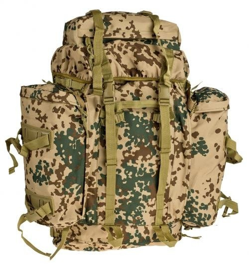 BACKPACK GERMAN MOUNTAIN BACKPACK 80 L TROPICAL CAMO Trekking