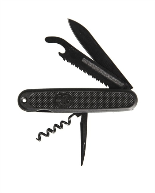 Black german pocket knife old style