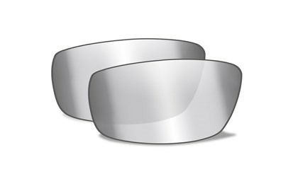 ECHO Smoke Grey Silver Flash Extra Lenses